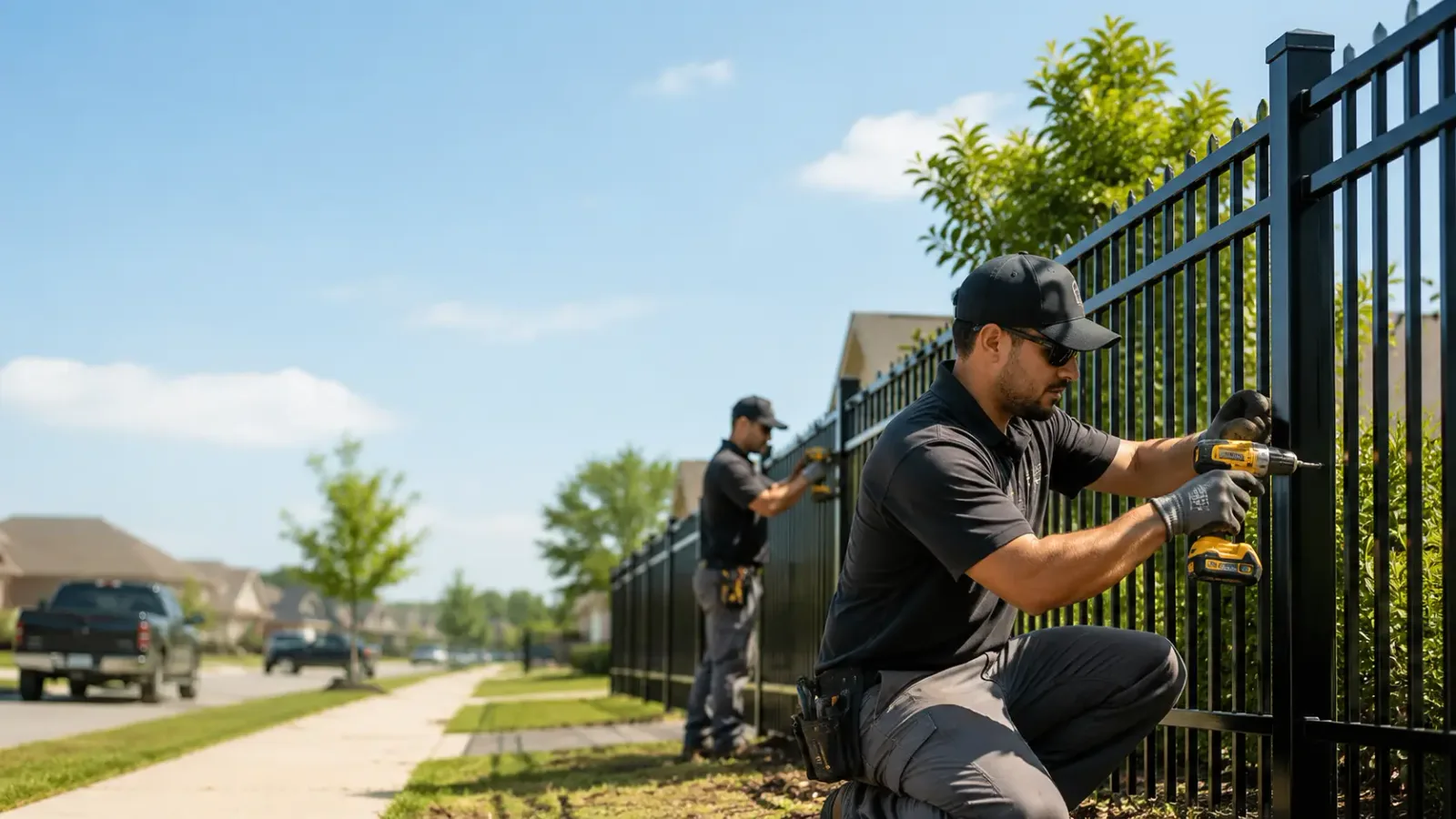Metal Fence Installation in Grasonville, MD